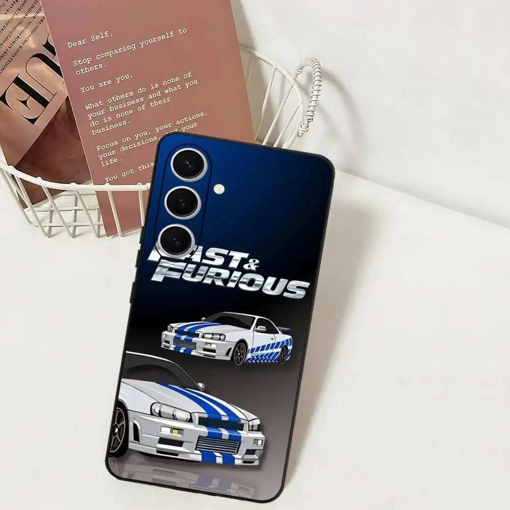 Movie cool F-Fast Furious Phone Case For Samsung S 9 10 20 21 22 23 30 23 24 plus lite Ultra FE S10lite Funda by Geo’s Online Store
