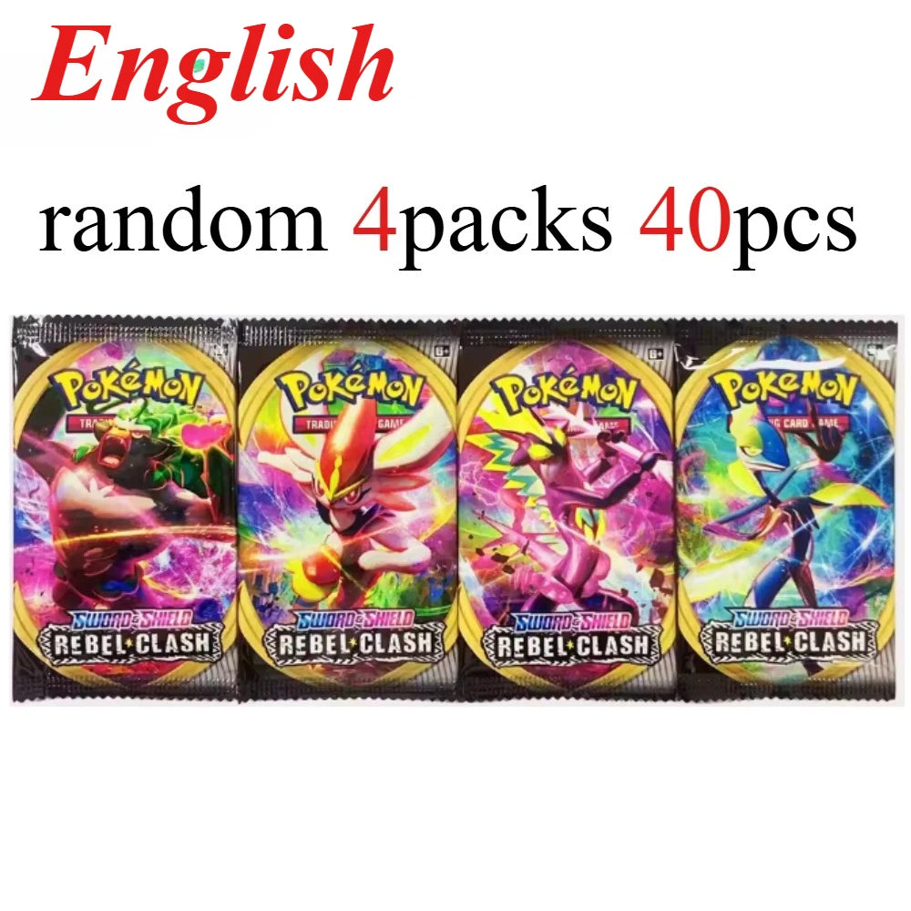 40 Pcs Pokemon Card Prismatic 151 Evolutions English Booster Battle Pokemon Card Game Carte Trading Collection Cards Gift by Geo’s Online Store