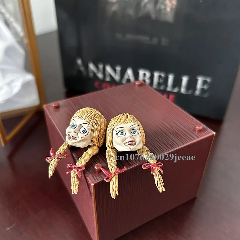 Annabelle Figure Comes Home Annabelle Figure Action Figure Horror Model Toy Doll Decoration Halloween Party Christmas Gift by Geo’s Online Store