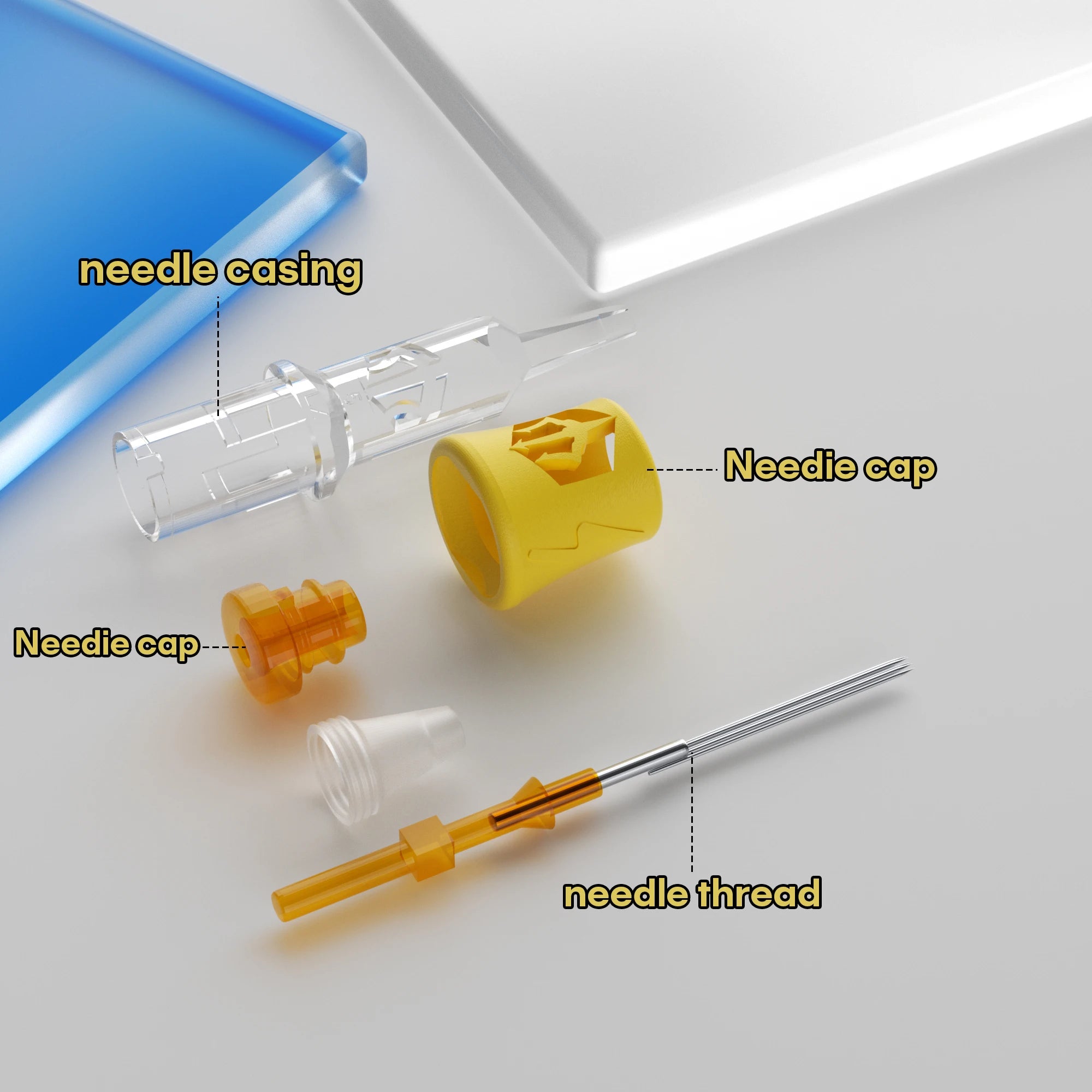 50Pcs/Box Tattoo Needles Kit POSEIDON PRO Max Professional Tattoo Cartridge Needles Disposable Tattoo Needles 30/3RLLT by Geo’s Online Store