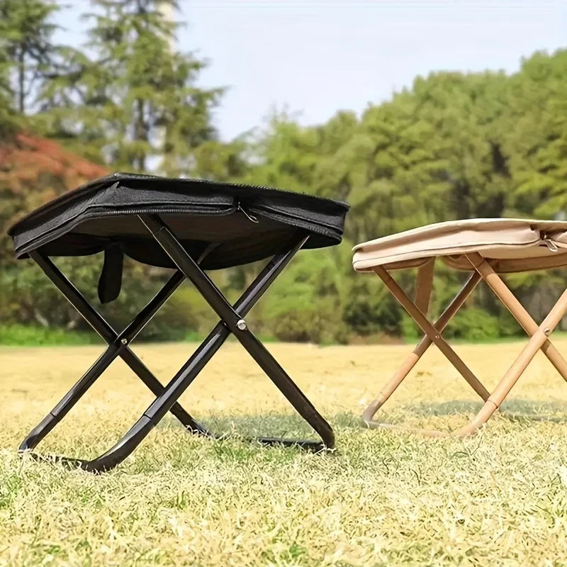 Portable Folding Stool Lightweight Camping Chair Foldable Seat for Fishing Hiking Travel Outdoor & Indoor Use by Geo’s Online Store