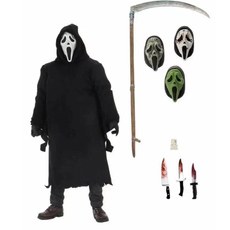 2026 NEW 18CM Boxed NECA Scream PVC Action Figure Collectible Model ToyS high quality Gift by Geo’s Online Store