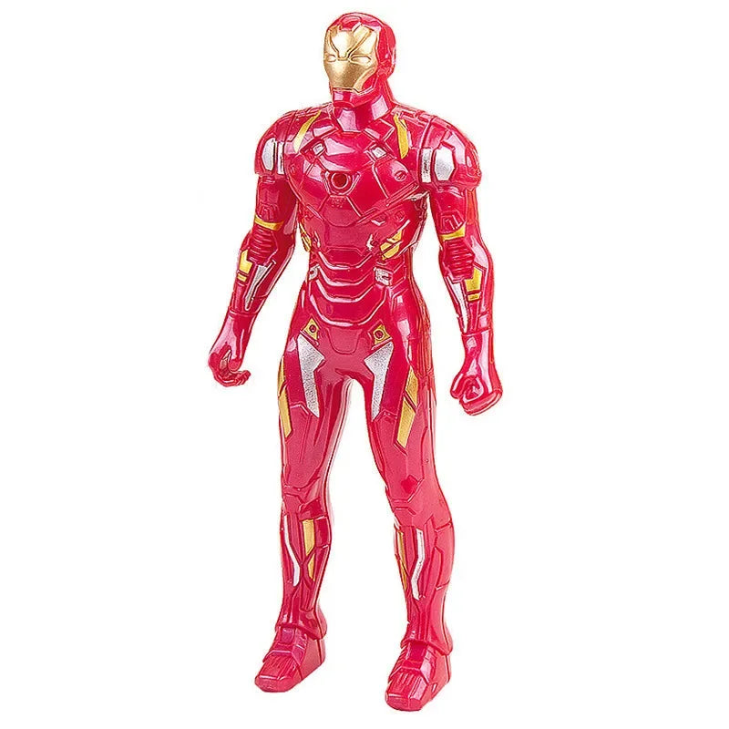 17cm Marvel Spiderman Model Anime Action Figures Spider-man Captainironman Luminous Children's Toys Decorationdolls Gifts by Geo’s Online Store