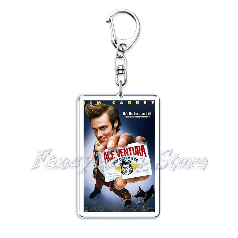 Classic Movie Keychains for Accessories Bag Pulp Fiction The Fast Furious Films Pendant Key Chains Keyrings Jewelry Fans Gifts by Geo’s Online Store