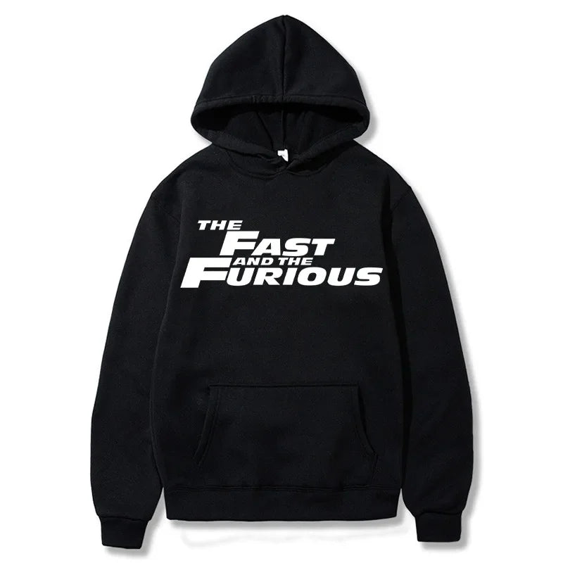 The Fast and The Furious Letter Graphic Men's Hoodie Sweatshirt Men Womnen Fashion Brand Design Pullover Men's Fleece Hoodies by Geo’s Online Store