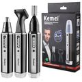 Kemei KM-6630 6631 6632 trimmer for men Nose and ear trimmer Rechargeable Trimmer For Hair Beard Nose And Ear Cleaner Grooming by Geo’s Online Store