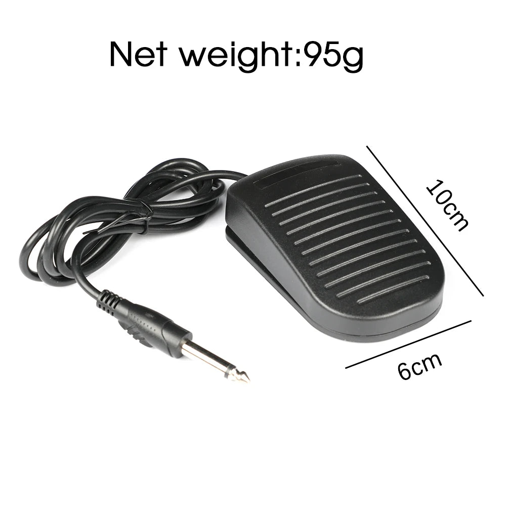 Tattoo Power Kit Digital LCD Dual Mode Power Foot Pedal Clip Cable For Rotary And Coil Tattoo Gun Machine Tattoo Accessory Kit by Geo’s Online Store