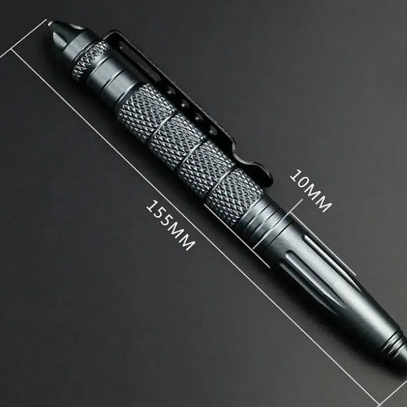 Military Tactical Pen Multifunction Aluminum AlloyOutdoor Camping Security Survival Tools Emergency Glass Breaker Pen by Geo’s Online Store