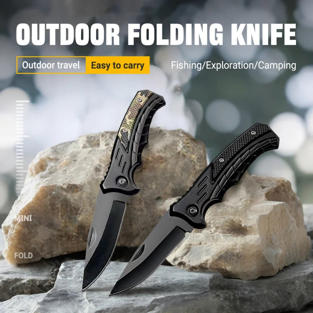 Stainless Steel Folding Knife Fillet Knife Fishing Boat Fishing Accessories with Easy To Carry Camping Meat Cutting PP Handle by Geo’s Online Store