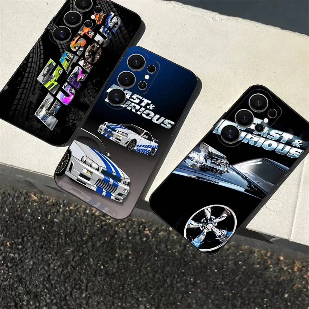 Movie cool F-Fast Furious Phone Case For Samsung S 9 10 20 21 22 23 30 23 24 plus lite Ultra FE S10lite Funda by Geo’s Online Store