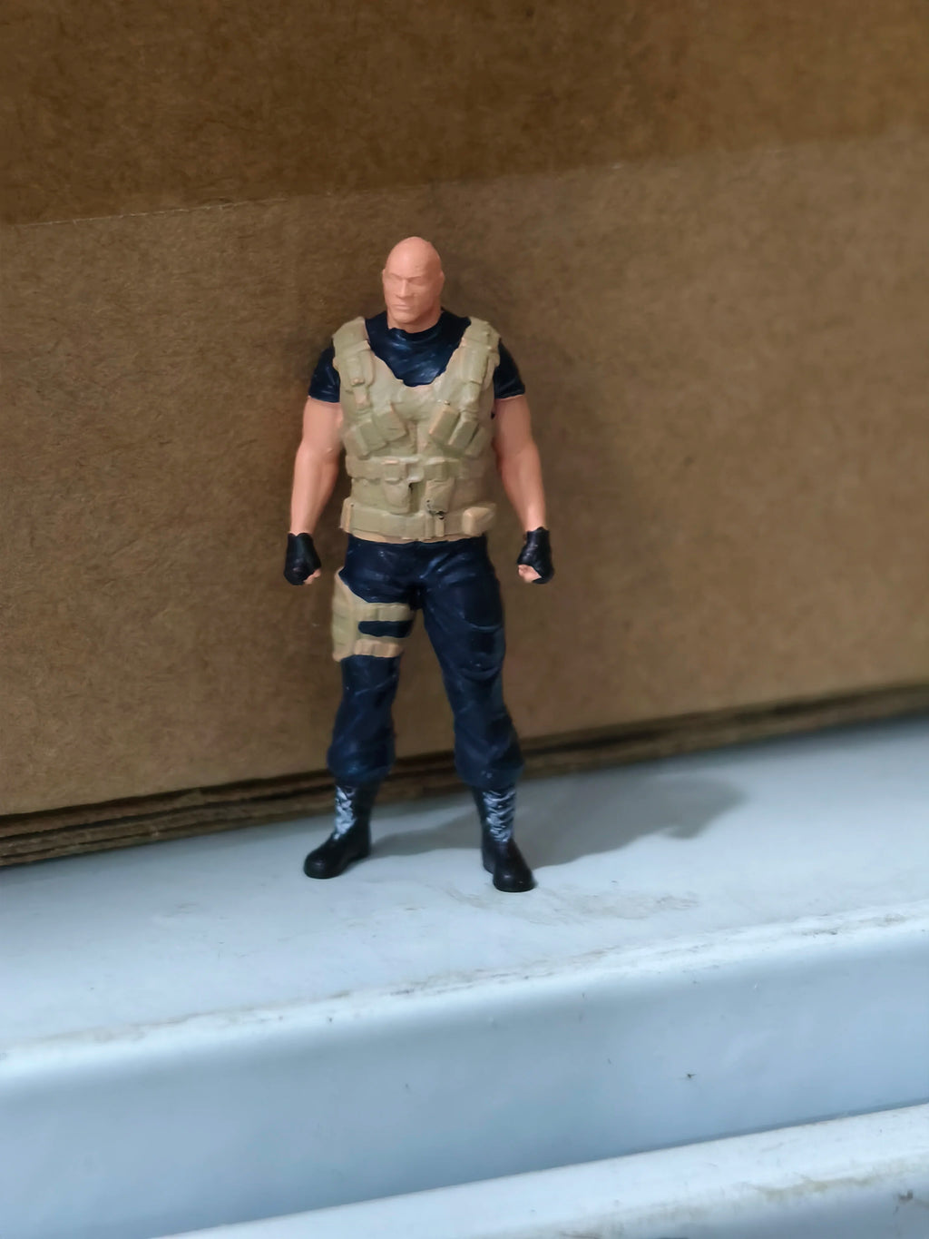 Painted Miniatures 1/64 1/43 1/24 Dwayne Johnson Scene Props Male Figures Model For Cars Vehicle Toy by Geo’s Online Store