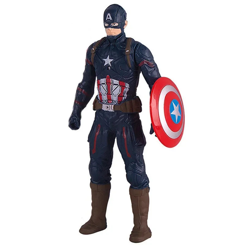17cm Marvel Spiderman Model Anime Action Figures Spider-man Captainironman Luminous Children's Toys Decorationdolls Gifts by Geo’s Online Store