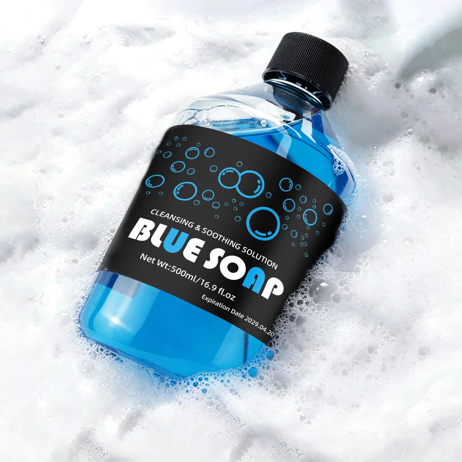 500ml Extra-large Capacity Tattoo Blue Soap With Foaming Pot Tattoo Kit For Tattoo Beginners Tattoo Artists Tattoo Supplies by Geo’s Online Store