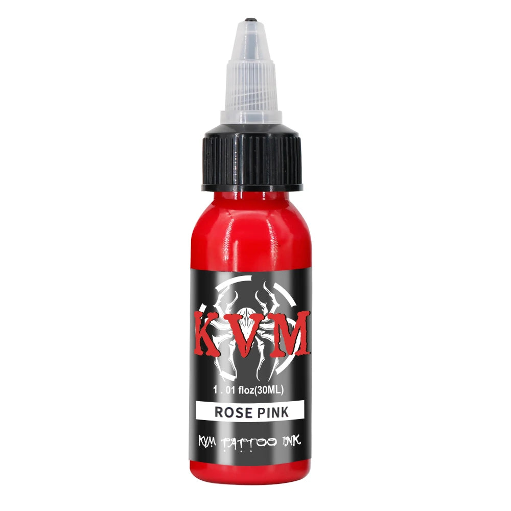 KVM 30ml Multi-Color Tattoo Ink Pigment with box Art Tattoo Kit Natural Plant Micro Pigment Permanent Tattoo Ink Tattoo Supplies by Geo’s Online Store
