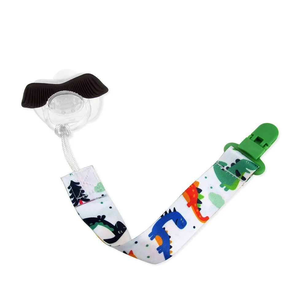 Chain Baby Pacifier Dummy Clip 3 Pcs/Set Personalized Pacifier Clip Nipple Holder for Baby Cartoon Print Child Pacifier Clips by Geo’s Online Store