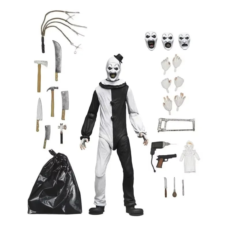 New In Stock Neca 45251 Damien Leone'S Terrifier Ultimate Art The Clown 7" Action Figure by Geo’s Online Store
