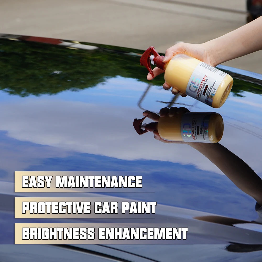 Car Ceramic Quick Coating Spray Super Hydrophobic High Protection Car Coating More Shine Multifunction Car Care Product by Geo’s Online Store