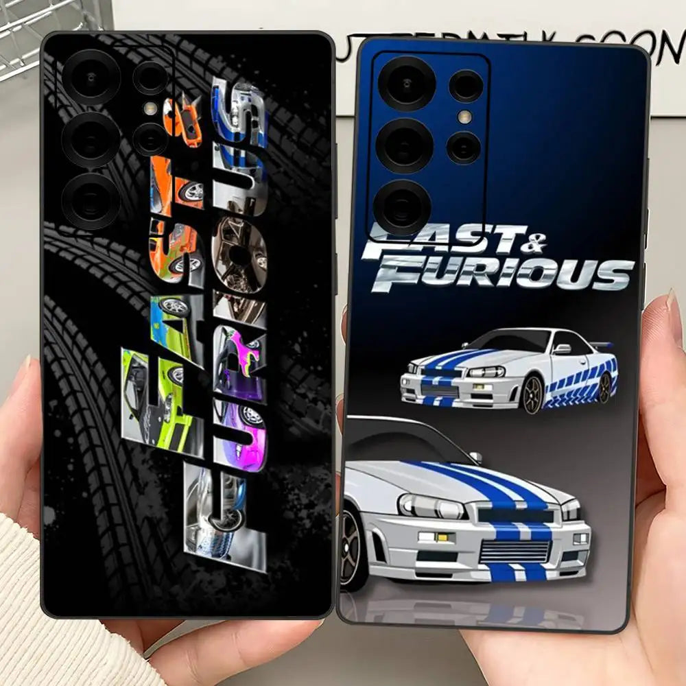 Movie cool F-Fast Furious Phone Case For Samsung S 9 10 20 21 22 23 30 23 24 plus lite Ultra FE S10lite Funda by Geo’s Online Store