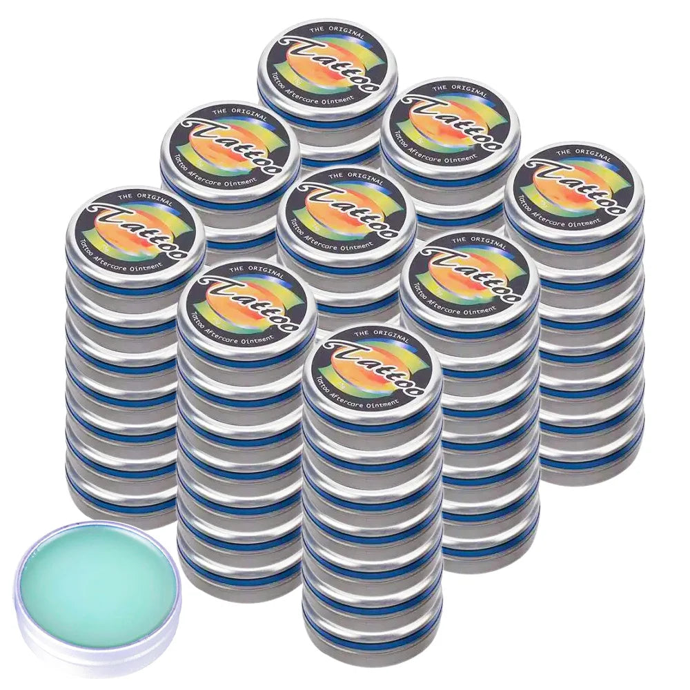 5/12/24/48pcs Tattoo Aftercare Cream Natural Care Tattoo Healing Cream Tattoo Skin Repair Recovery Ointment Tattoo Accessories by Geo’s Online Store