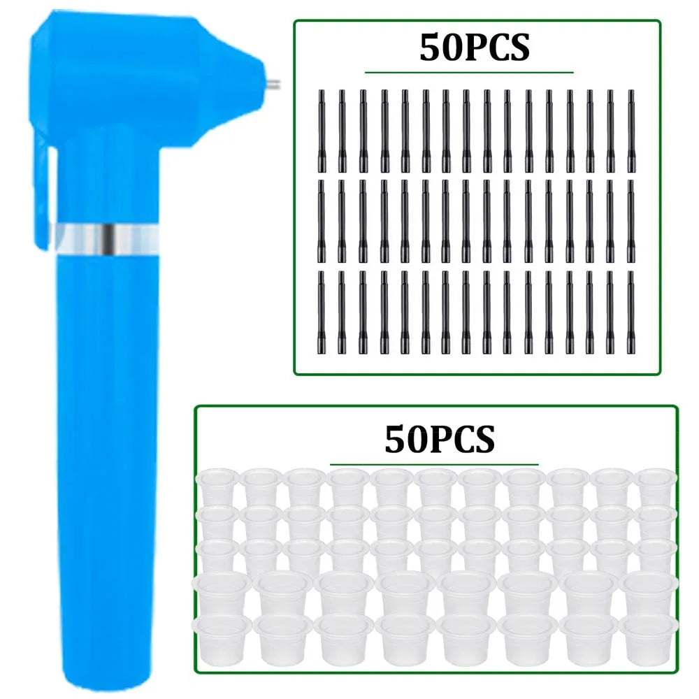 Tattoo Ink Mixer Kit Electric Pigment Mixer Machine with 50pcs Mixing Stick Eyebrow Color Makeup Ink Agitator Tattoo Accessories by Geo’s Online Store