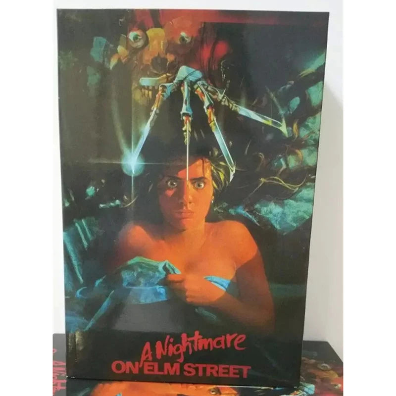 Freddy Krueger Figure Movie A Nightmare On Elm Street Action Figuras Anime 18cm Movable Model PVC Doll Ornament Peripheral Gift by Geo’s Online Store