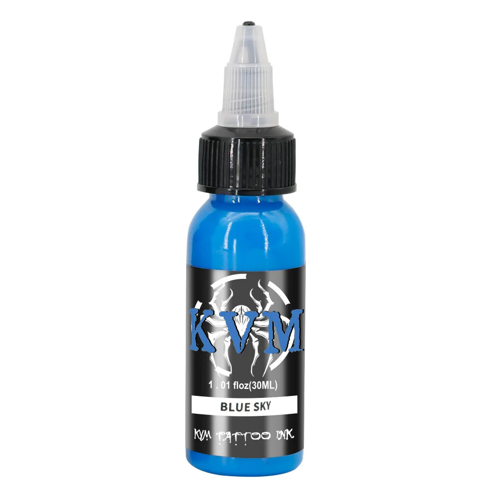 KVM 30ml Multi-Color Tattoo Ink Pigment with box Art Tattoo Kit Natural Plant Micro Pigment Permanent Tattoo Ink Tattoo Supplies by Geo’s Online Store