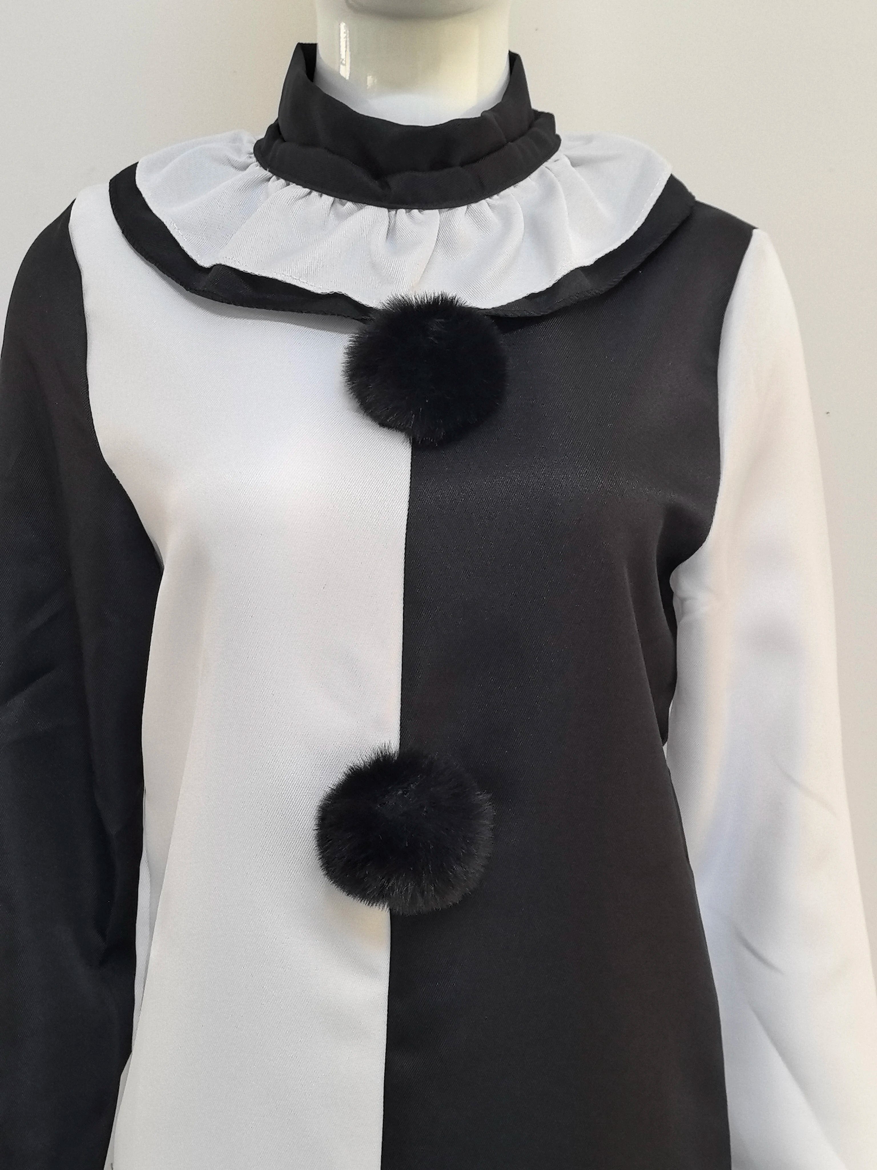 Art The Clown Cosplay Movie Terrifier 2 Art The Clown Cosplay Costume Jumpsuit Mask Halloween Costumes Mask for Men Women by Geo’s Online Store