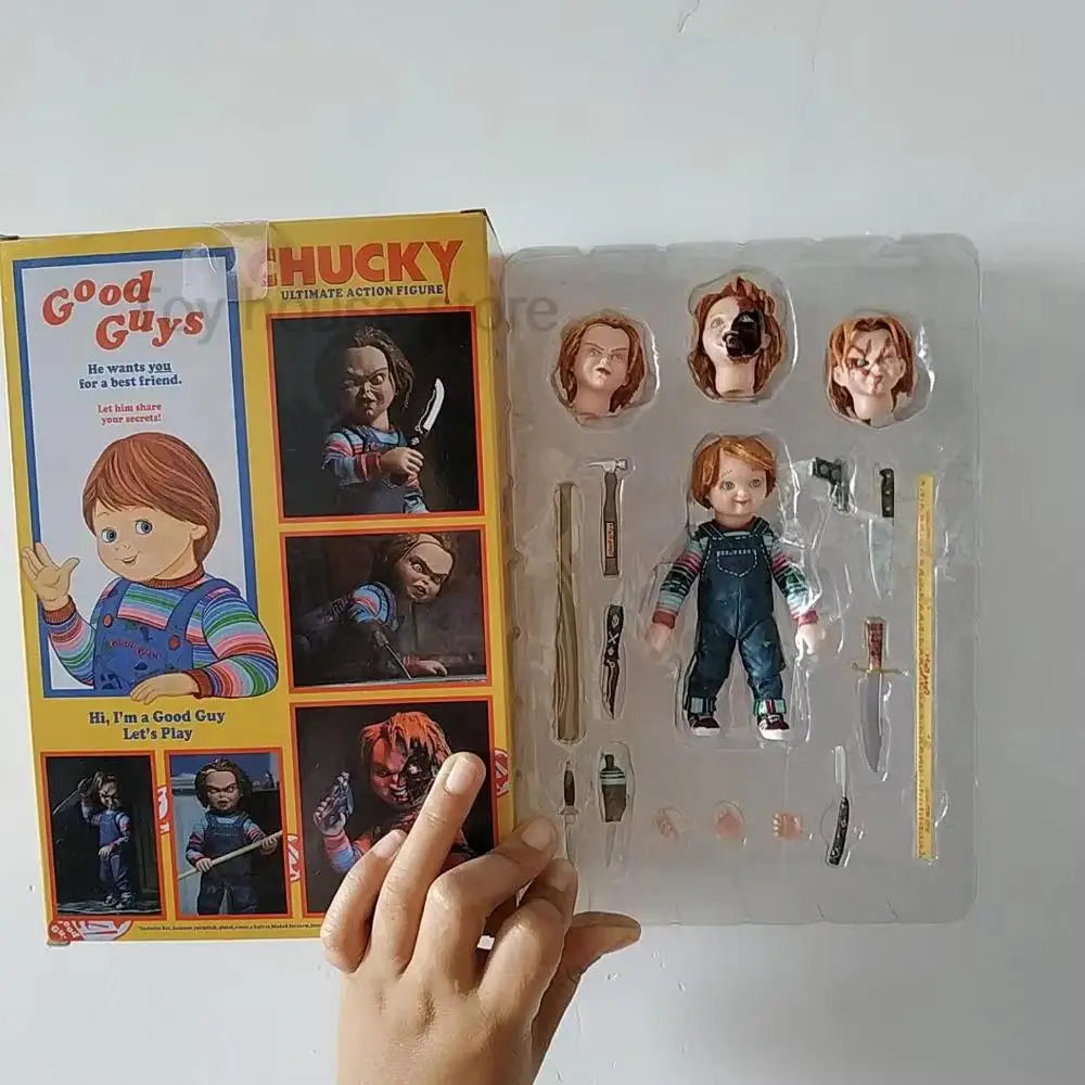 Movie Figure Jason Freddy Krueger Voorhees Michael Myers Pennywise Uncharted Chucky Joker Action Figure Horror Doll by Geo’s Online Store
