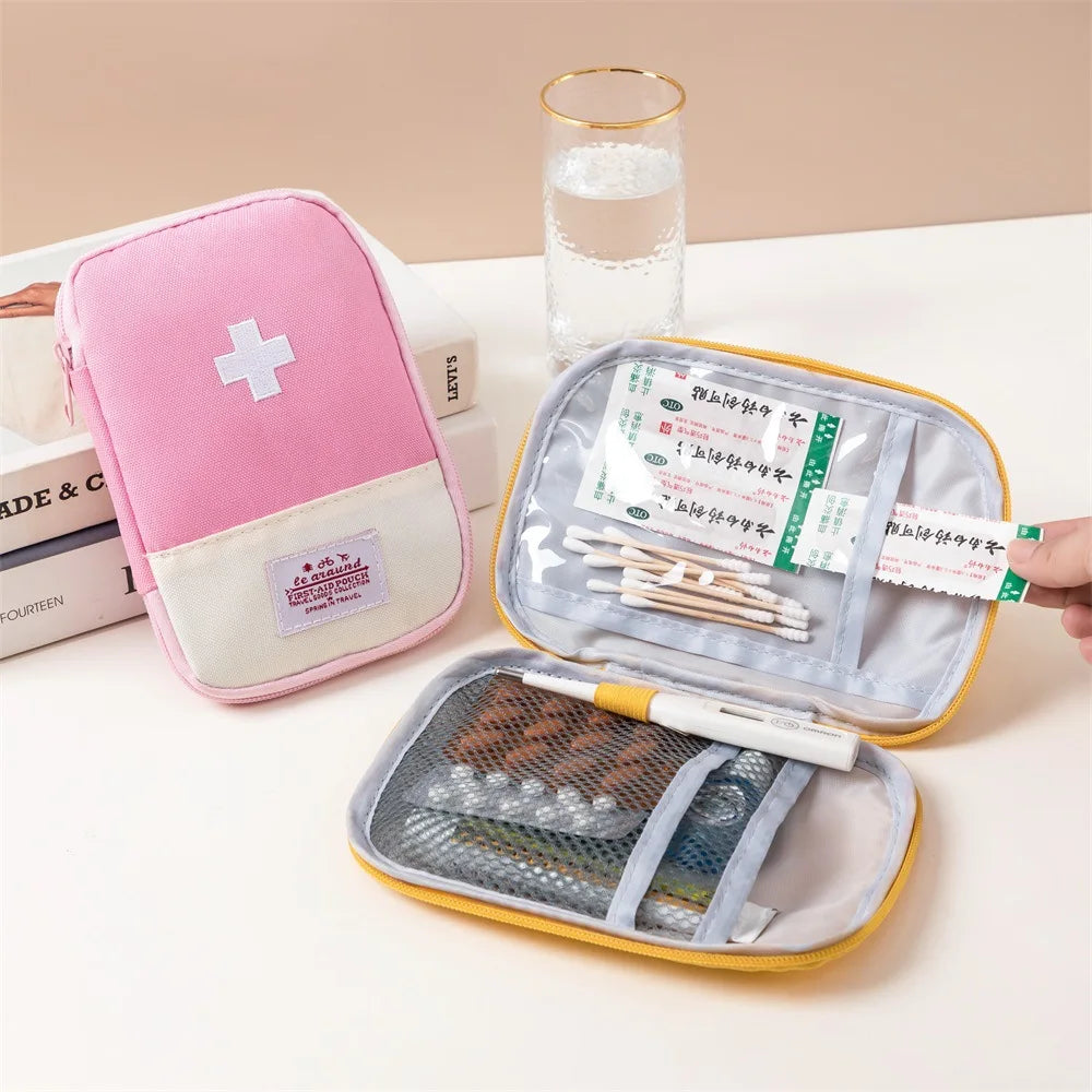 3 Pcs/set Portable Medical Storage Bag Camping Emergency First Aid Kit Organizer Home Outdoor Travel Bag by Geo’s Online Store