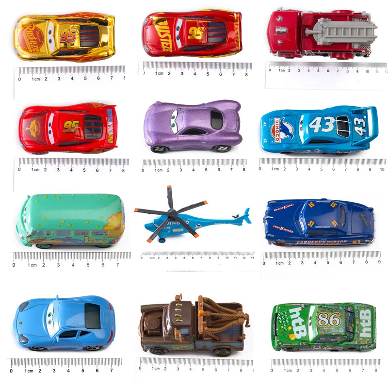 Cars Mcqueen Pixar Cars 3 Lightning Mcqueen Toys Mater Model Collection 1:55 Diecast Vehicles Alloy Car Toy For Children Gifts by Geo’s Online Store