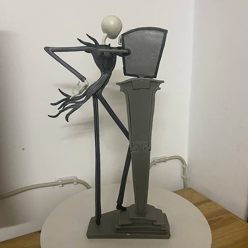 The Nightmare Before Christmas Jack Skellington Action Figure 2018 2017 Jack 25th Anniversary Year Version Model Horror Toy Doll by Geo’s Online Store