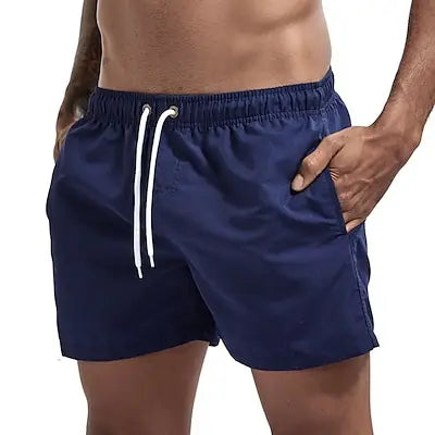 Swim Trunks Swim Shorts for Men Quick Dry Board Shorts Bathing Suit Breathable Drawstring With Pockets for Surfing Beach Summer by Geo’s Online Store