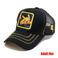 Anime Figure Pokemon Baseball Cap Pikachu Hat Adjustable Pokemon Cosplay Hip Hop Cartoon Adult Hats Boy Girl Kids Birthday Gifts by Geo’s Online Store