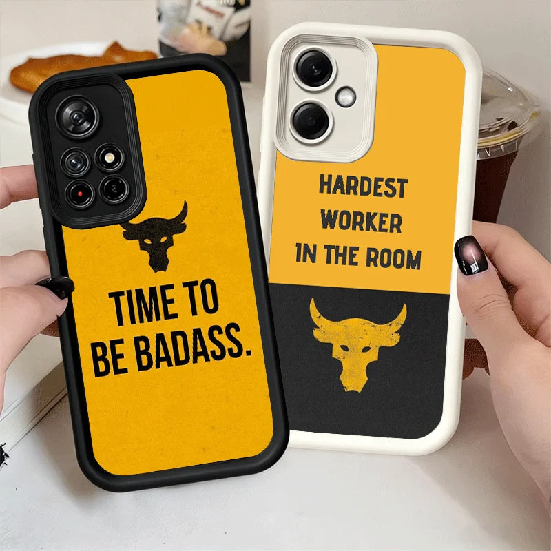 The Rock Dwayne Johnson Soft Phone Case for Xiaomi Redmi Note 15 14 13 12 11 Pro Plus 10S 11S 4G 11T 5G Shell Silicone Funda by Geo’s Online Store