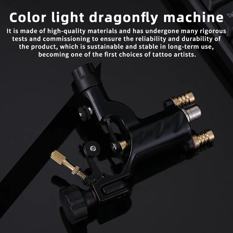 YILONG Rotary Tattoo Machine Tattoo Dragonfly Rotary Tattoo Machine Shader And Liner Tattoo Motor Gun Kits Supply for Artists by Geo’s Online Store