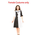Terrifierr Cosplay Costume 1 Set Female Or Male Horror Carnival Party Skin-Tight Killer Clowns Jumpsuit for Halloween Costume by Geo’s Online Store
