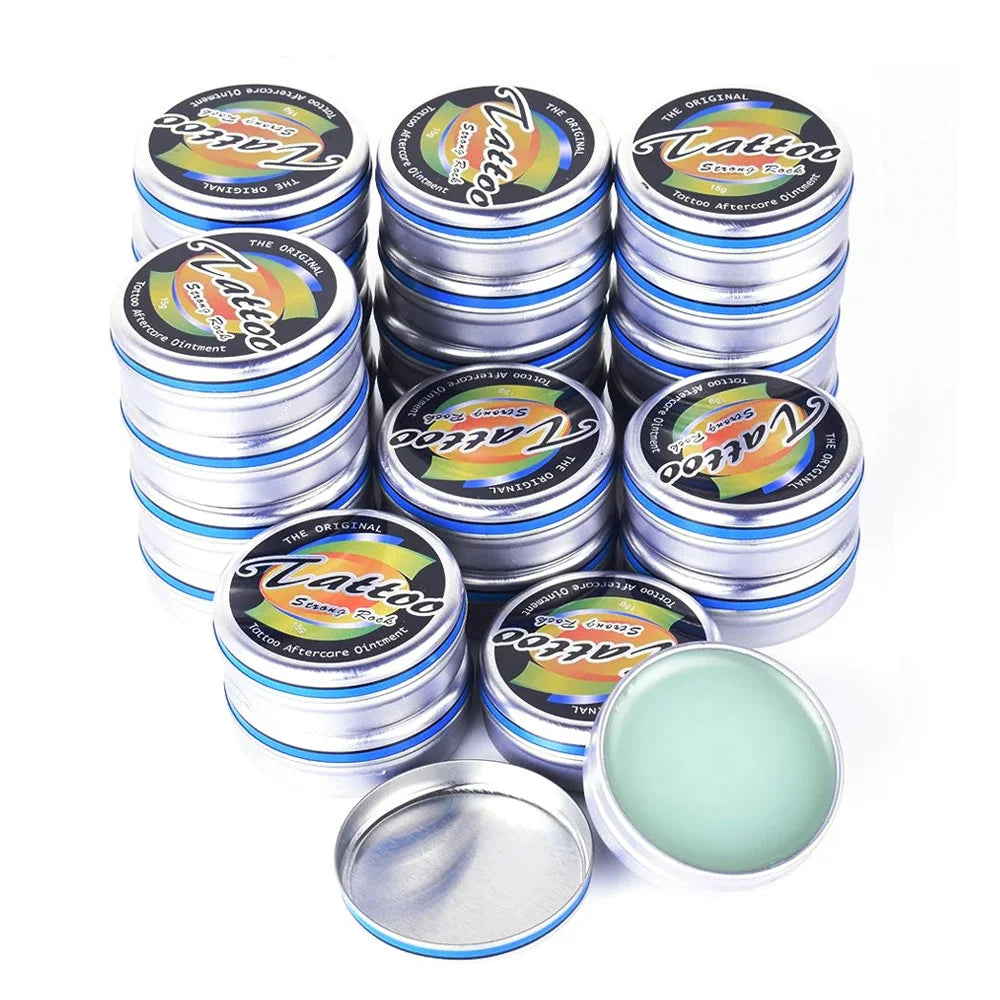 5/12/24/48pcs Tattoo Aftercare Cream Natural Care Tattoo Healing Cream Tattoo Skin Repair Recovery Ointment Tattoo Accessories by Geo’s Online Store