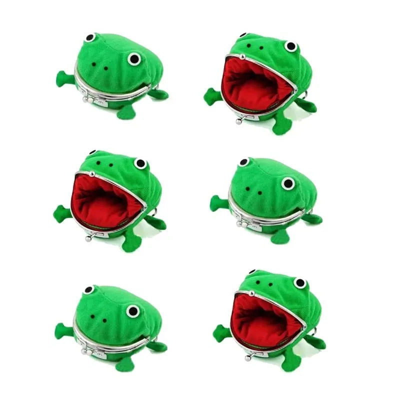 Plush Frog Coin Wallet Anime Ninja Wallet Halloween Role Playing Ninja Theme Party Gift by Geo’s Online Store