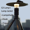 3000mah GZ Lighthouse camping light Super Long Battery Life LED Camping Tent Hiking Atmosphere Lamp Tower Flashlight by Geo’s Online Store