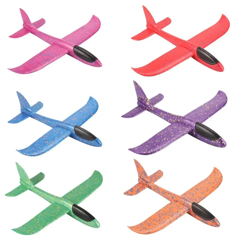 50CM Big Foam Plane Glider Hand Throw Airplane Light Inertial EPP Bubble Planes Outdoor Launch Toys for Boys Gift by Geo’s Online Store