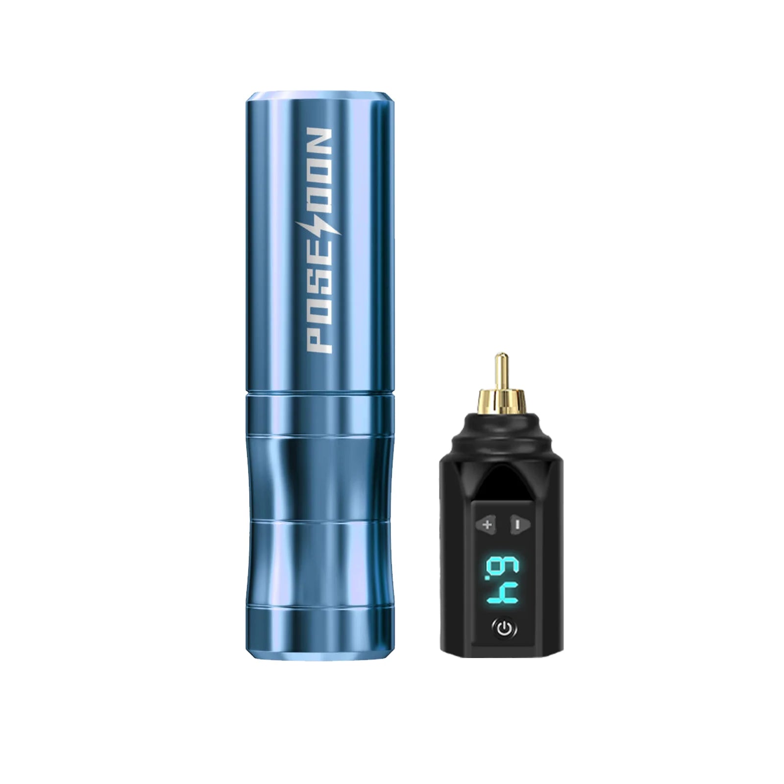 Tattoo Kit POSEIDON V5 High Quality Tattoo Pen Kit For Permanent Makeup Tattoo Machine Wireless Tattoo Power Supply Tattoo Kit by Geo’s Online Store