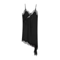 MUJER 2025 Lace Slip Dress Woman Black Backless Short Dresses for Women Asymmetric Party Women's Summer Dress Satin Sexy Dresses by Geo’s Online Store