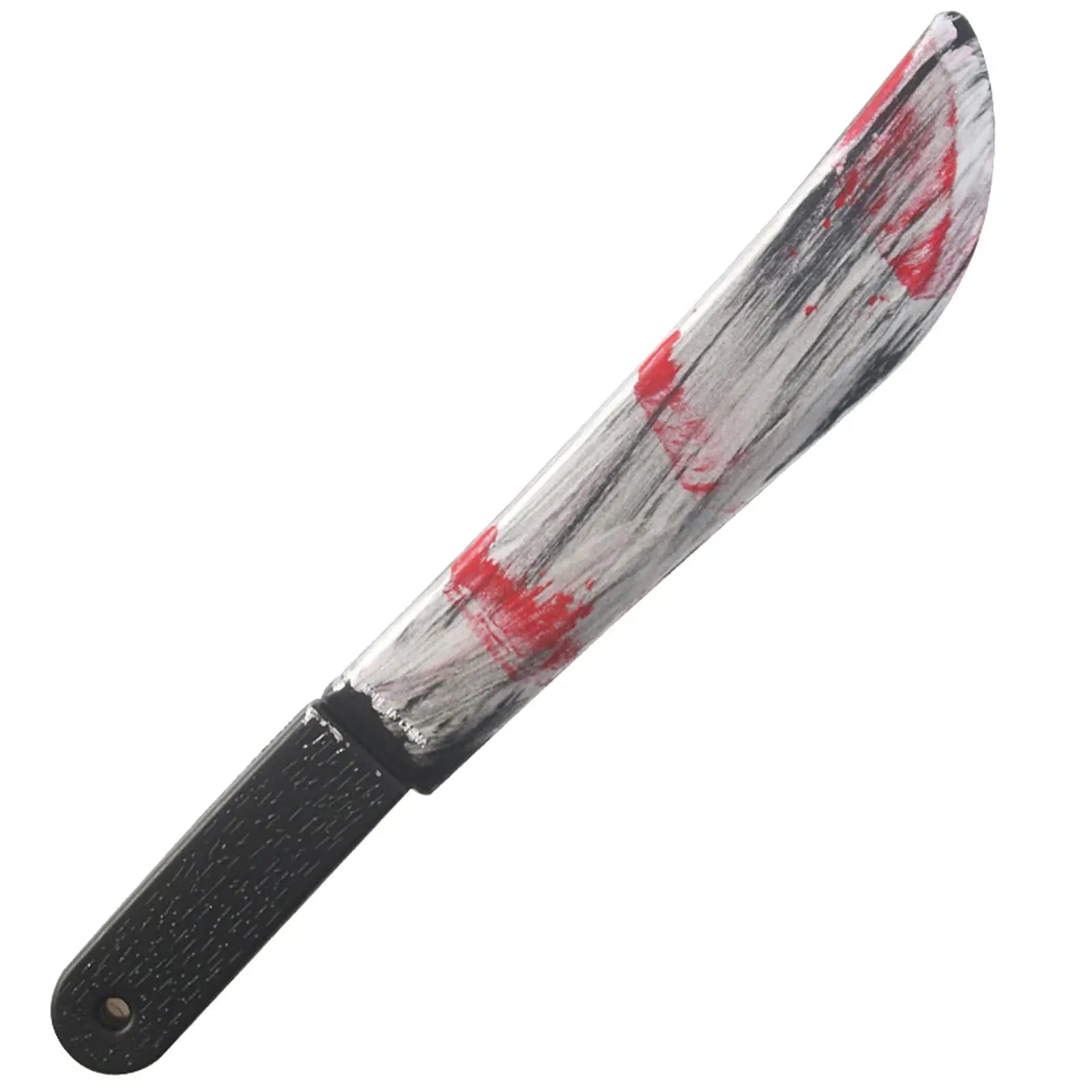 48.5cm/19.09in Plastics Fake Blood Knife Party Supplies Weapon Props Model Halloween Cosplay Funny Gift Collectible Outdoor Toys by Geo’s Online Store