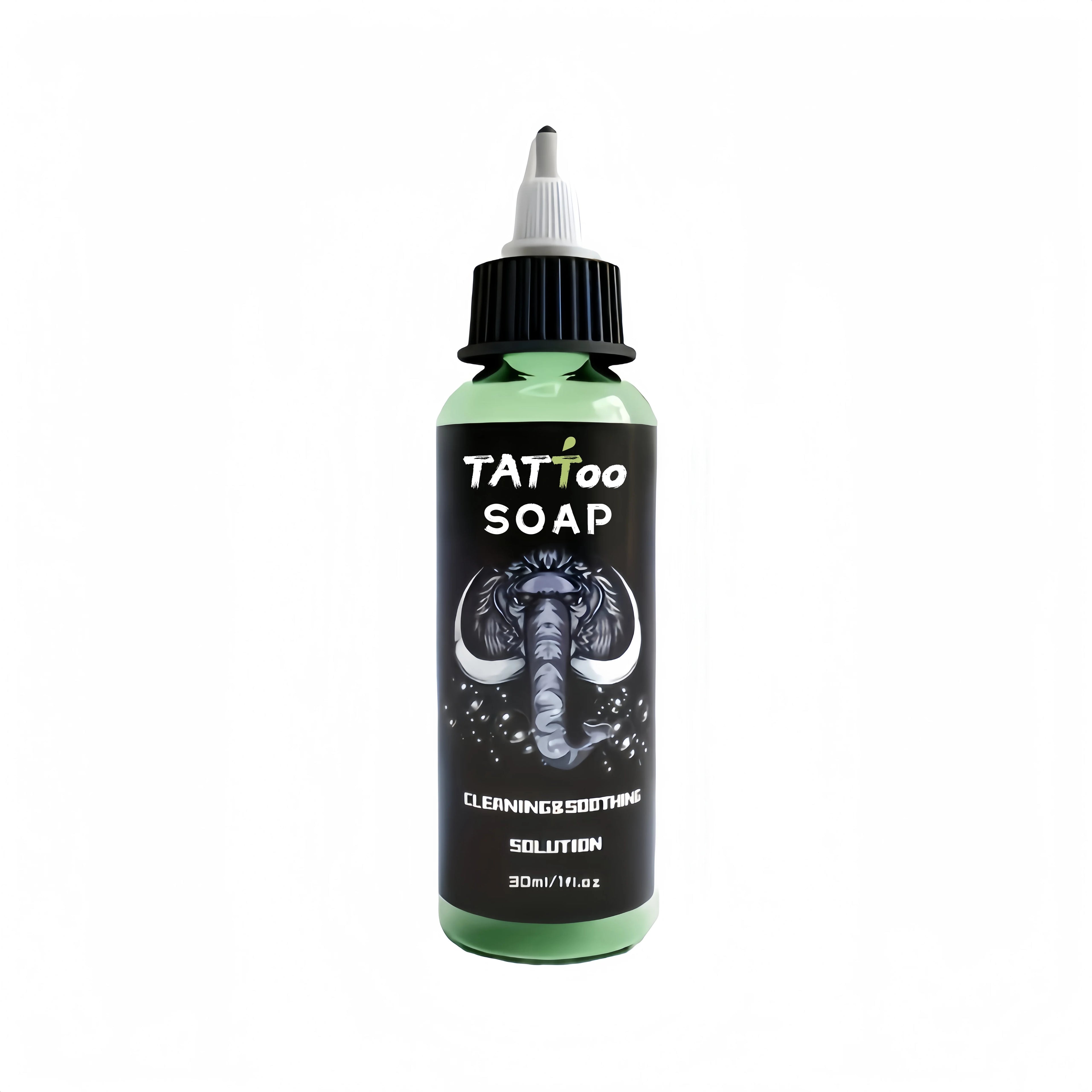 SUANGL 30/300ml Tattoo Pink Soap Cleaning Soothing Solution Professional Cleaning Supply Tattoo Studio Cleaning Kit Accessories by Geo’s Online Store