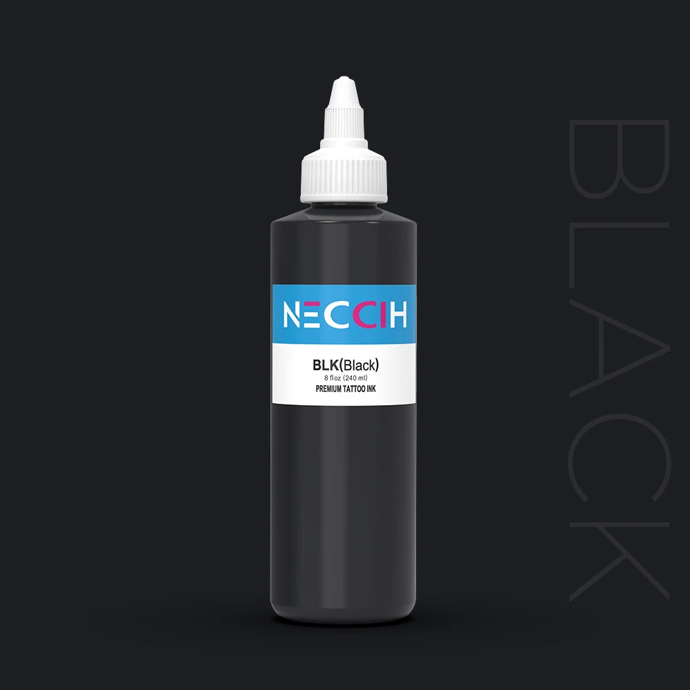240ml White/Black Tattoo Ink Pigment Body Art Tattoo Kits Professional Beauty Paints Makeup Tattoo Supplies Semi-permanent by Geo’s Online Store