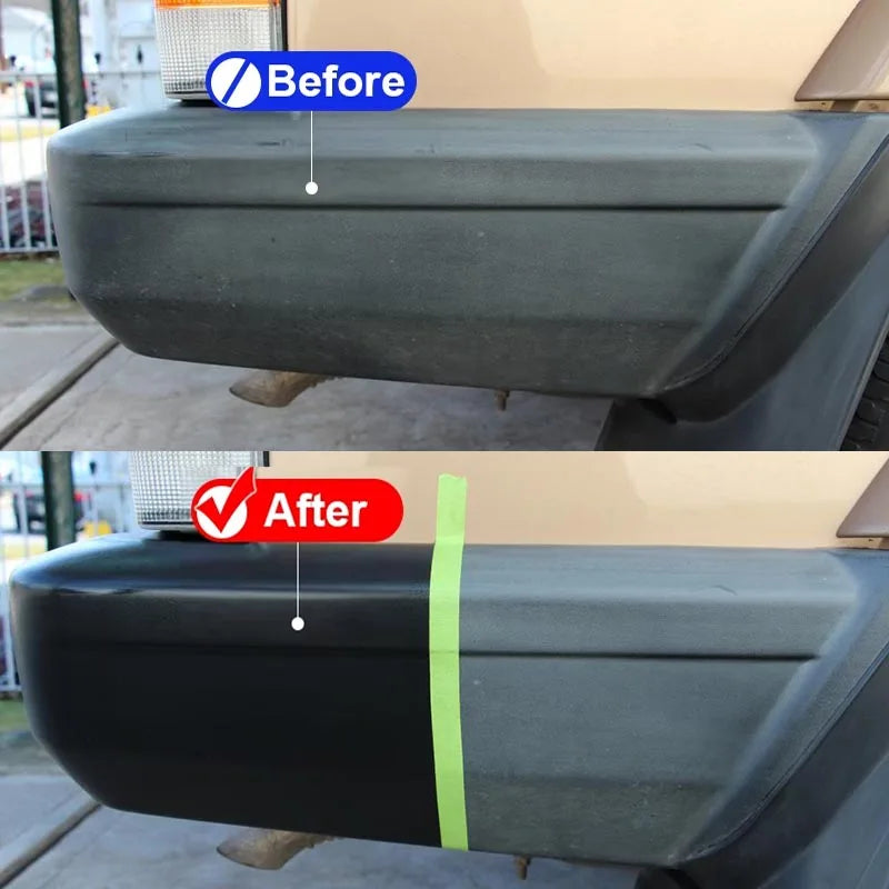 Plastic Restorer Back To Black Gloss Car Cleaning Products Auto Polish Coating Car Detailing Renovator Shiny And Darker！ by Geo’s Online Store