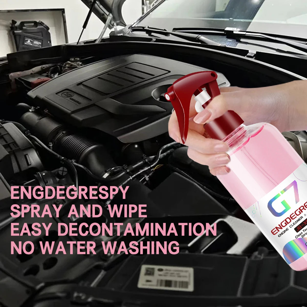 Car Engine Bay Cleaner Powerful Decontamination Cleaning Product For Engine Compartment Car Cleaning Product G7 ENGDEGRESPY by Geo’s Online Store