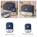 3 Pcs/set Portable Medical Storage Bag Camping Emergency First Aid Kit Organizer Home Outdoor Travel Bag by Geo’s Online Store