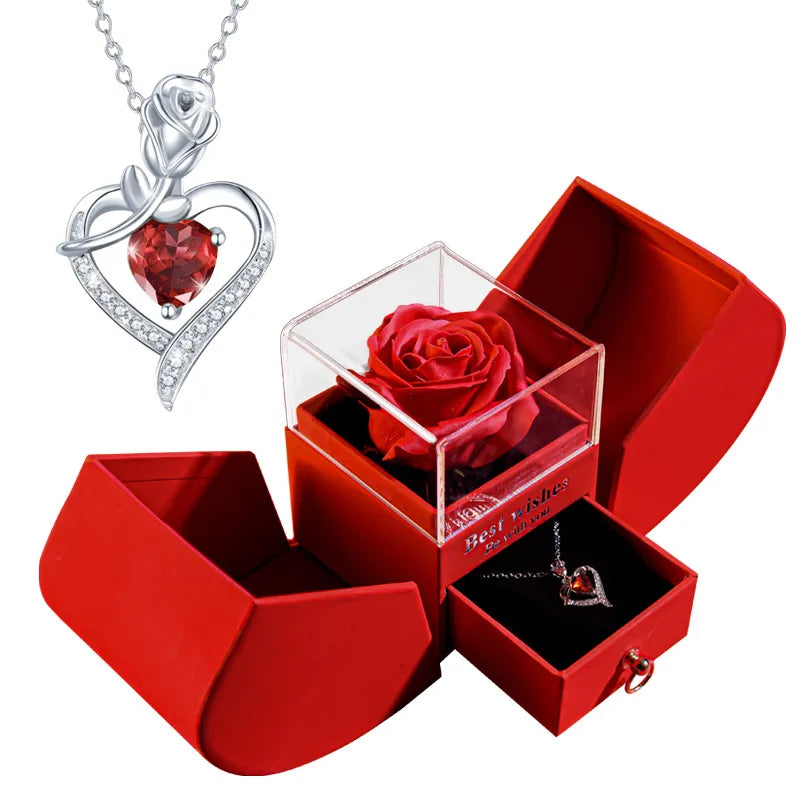 Christmas Jewelry Box Necklace by Geo’s Online Store