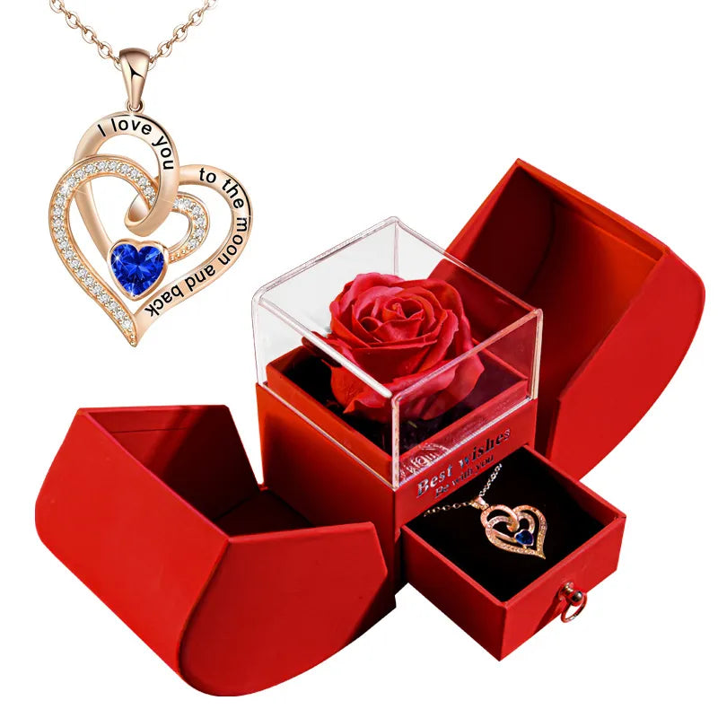 Christmas Jewelry Box Necklace by Geo’s Online Store